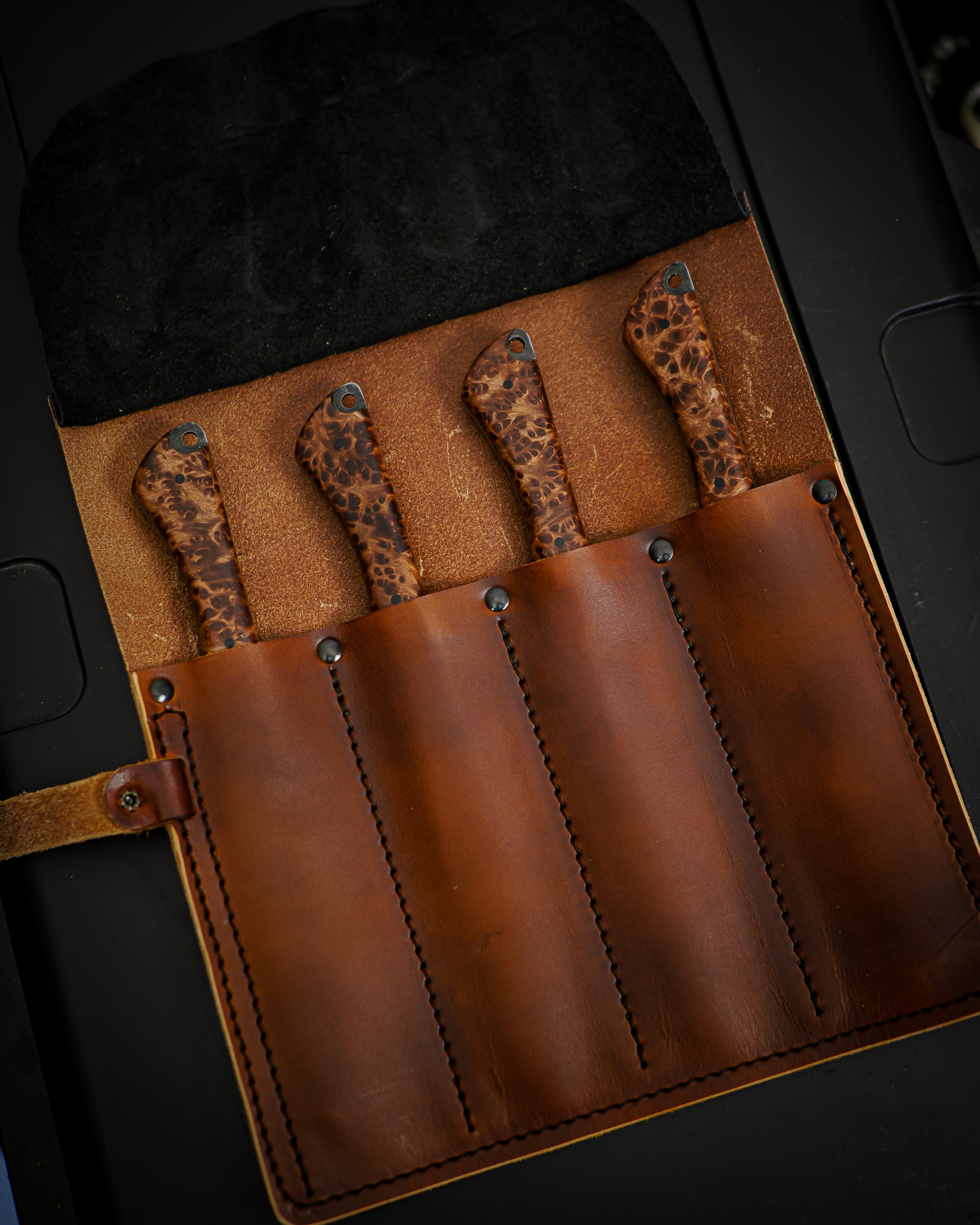 FE x Grizzly Forge Steak Knives