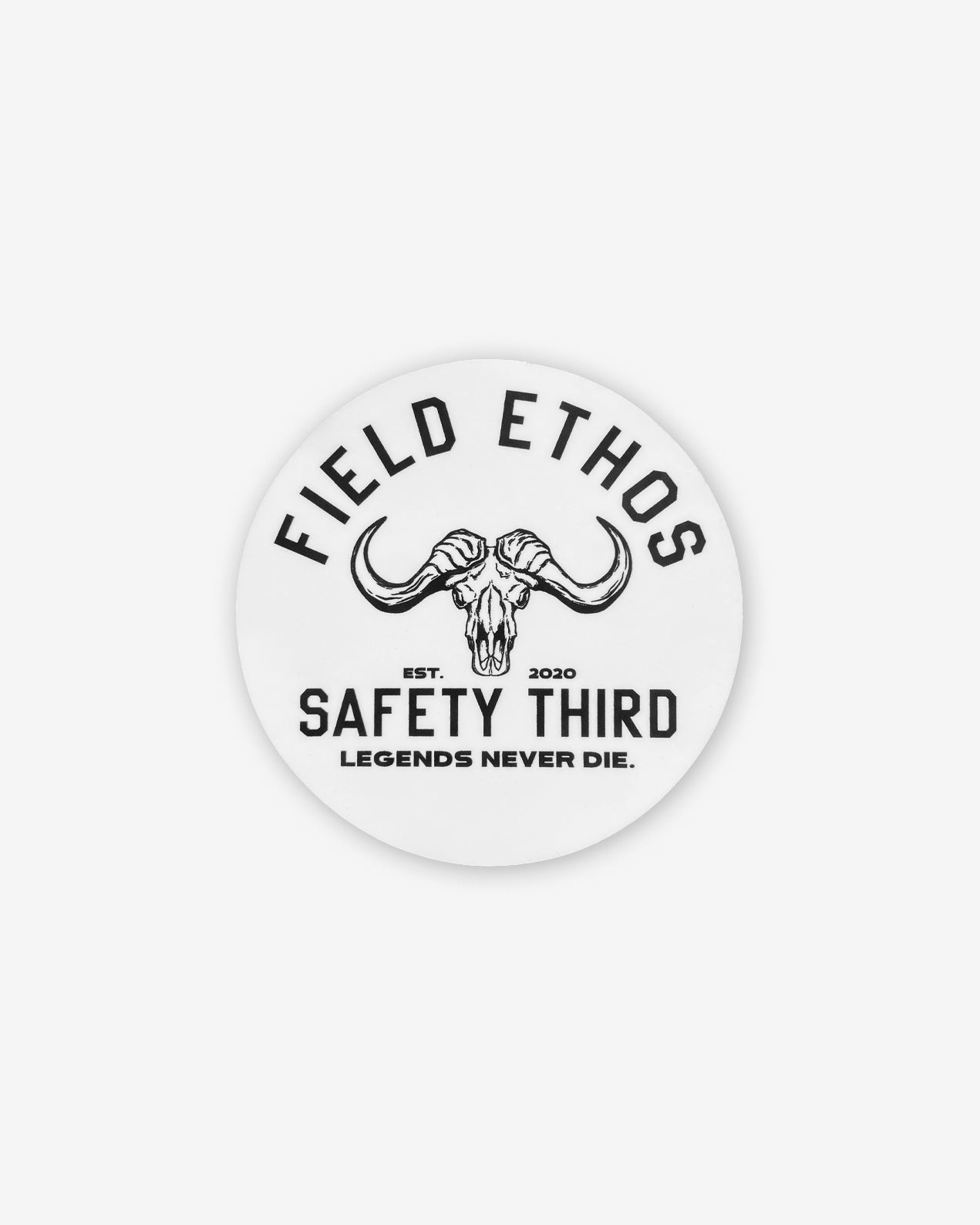 Safety Third Sticker