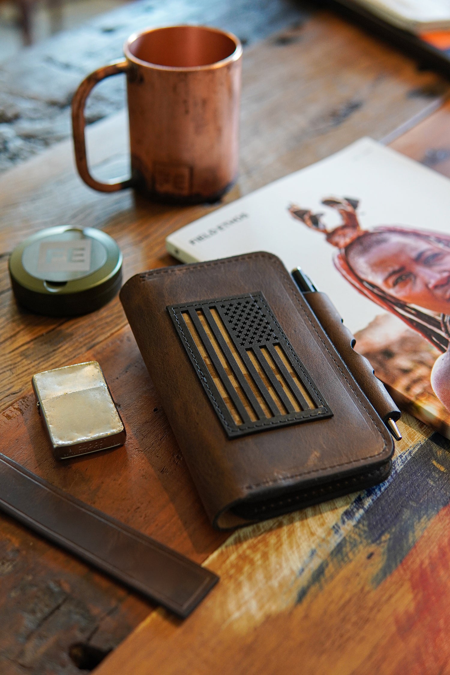 FE x Eagles and Angels Limited: Terry Houin Field Notes Cover