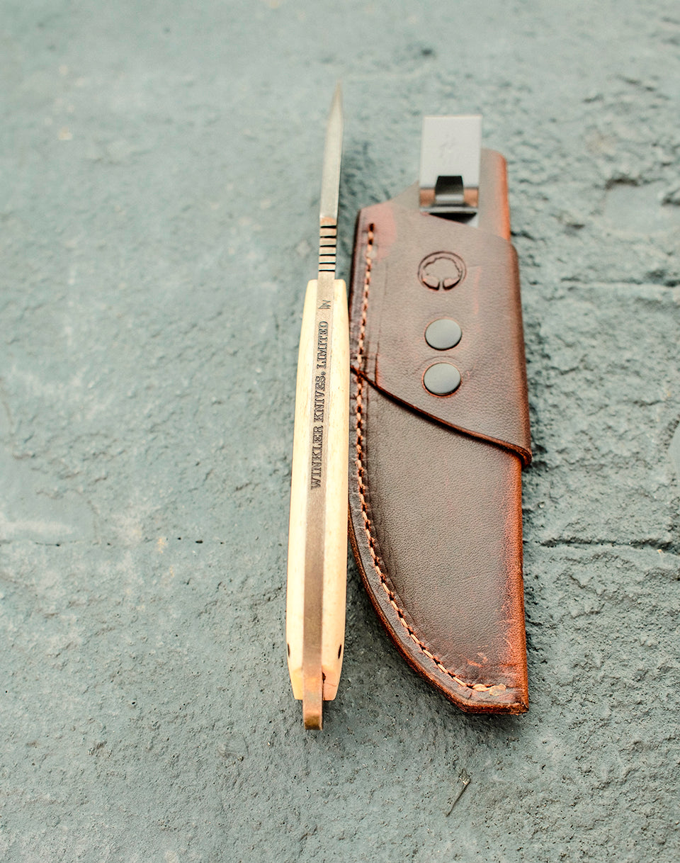 Houin x Winkler Sweet T: The Geoffrey - Giraffe Bone Handle