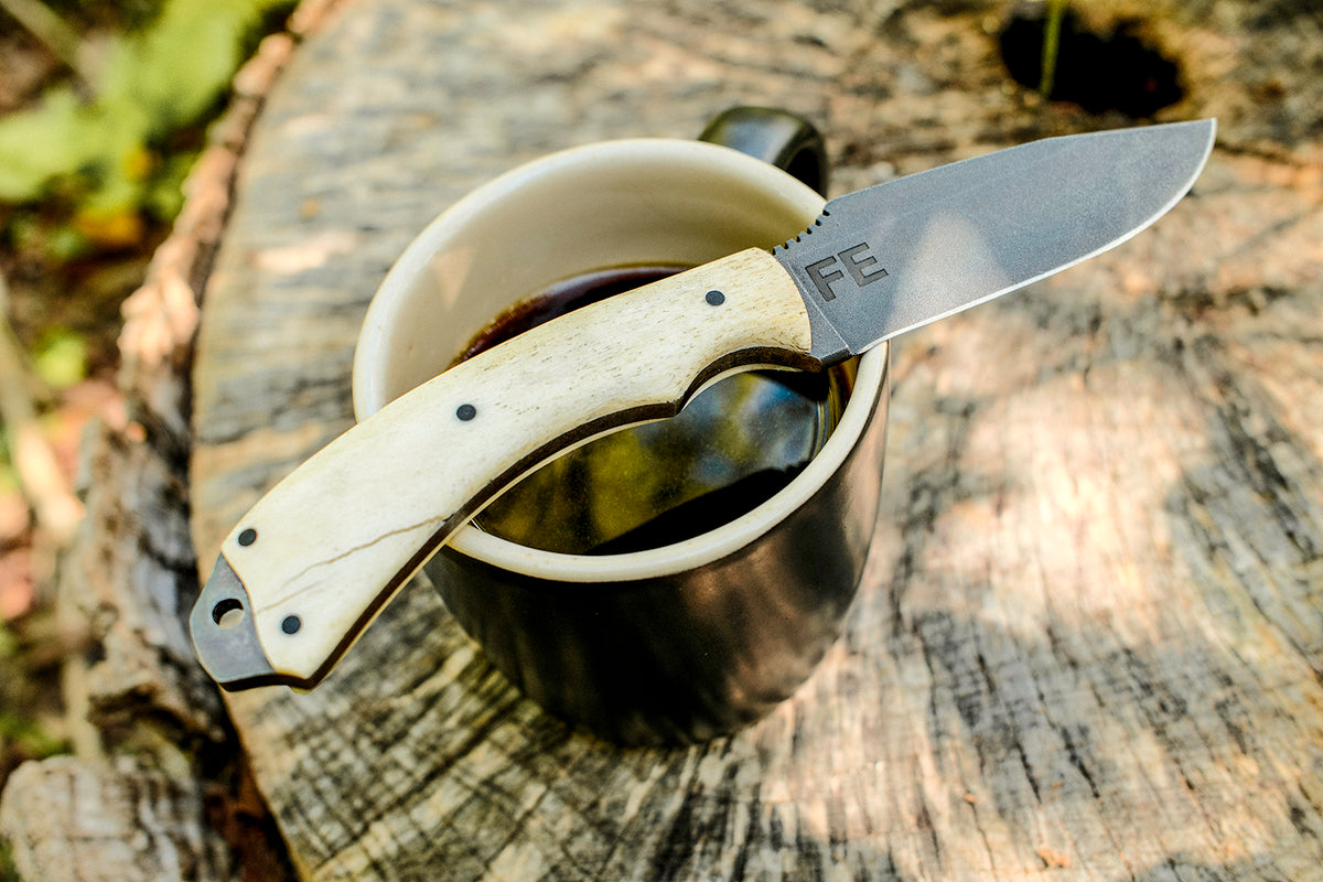 Houin x Winkler Sweet T: The Geoffrey - Giraffe Bone Handle