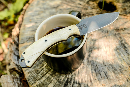 Houin x Winkler Sweet T: The Geoffrey - Giraffe Bone Handle