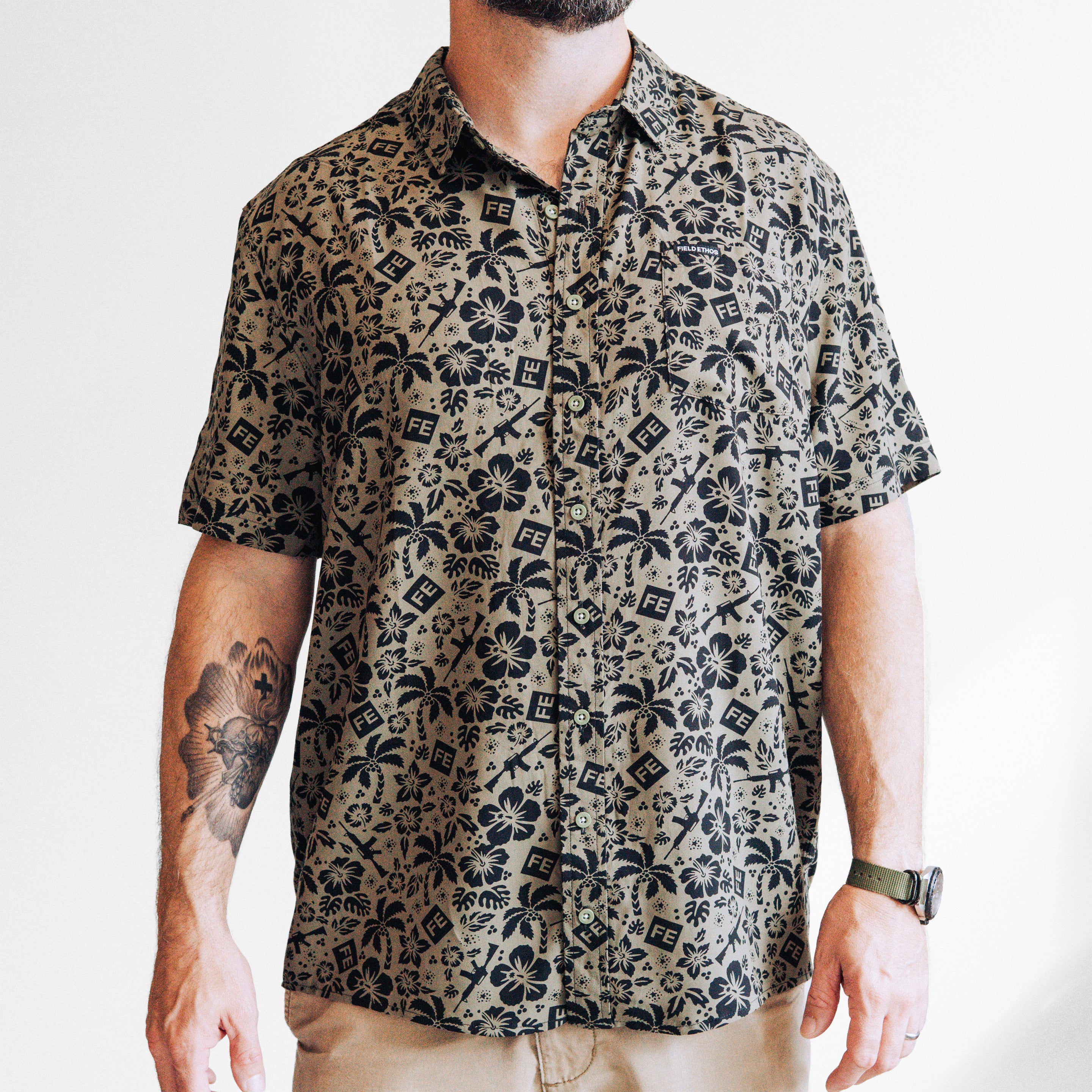 Mexican Wedding Shirt Faded Navy / L Mexican Wedding Shirt Faded Navy / L