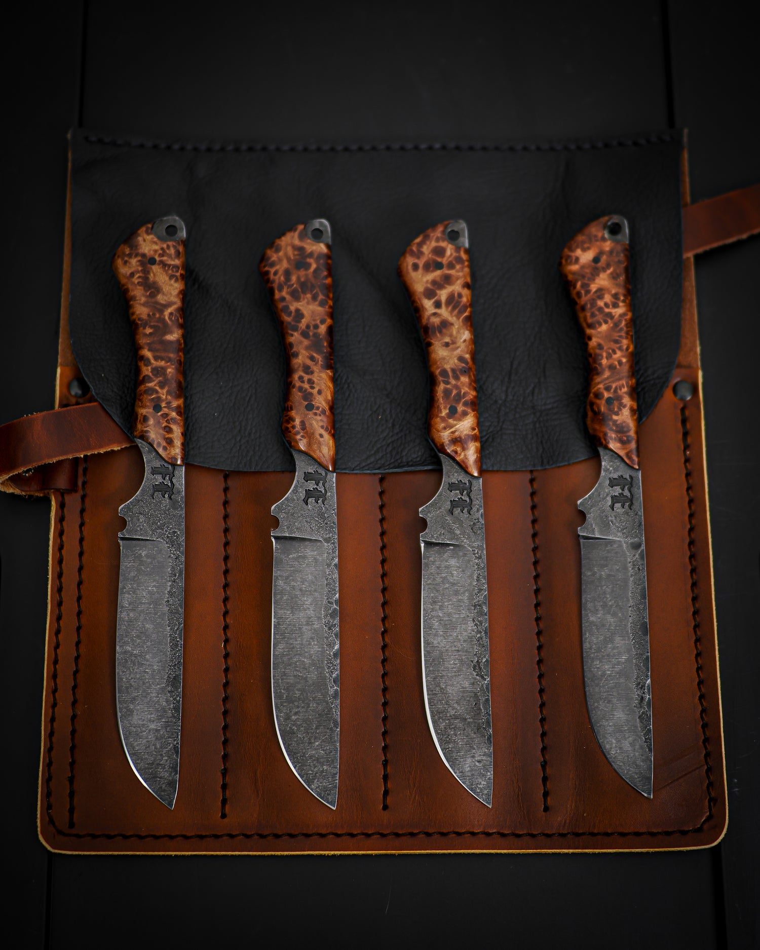 FE x Grizzly Forge Steak Knives