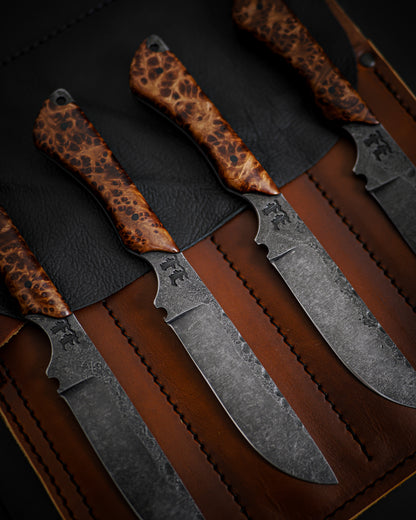 FE x Grizzly Forge Steak Knives
