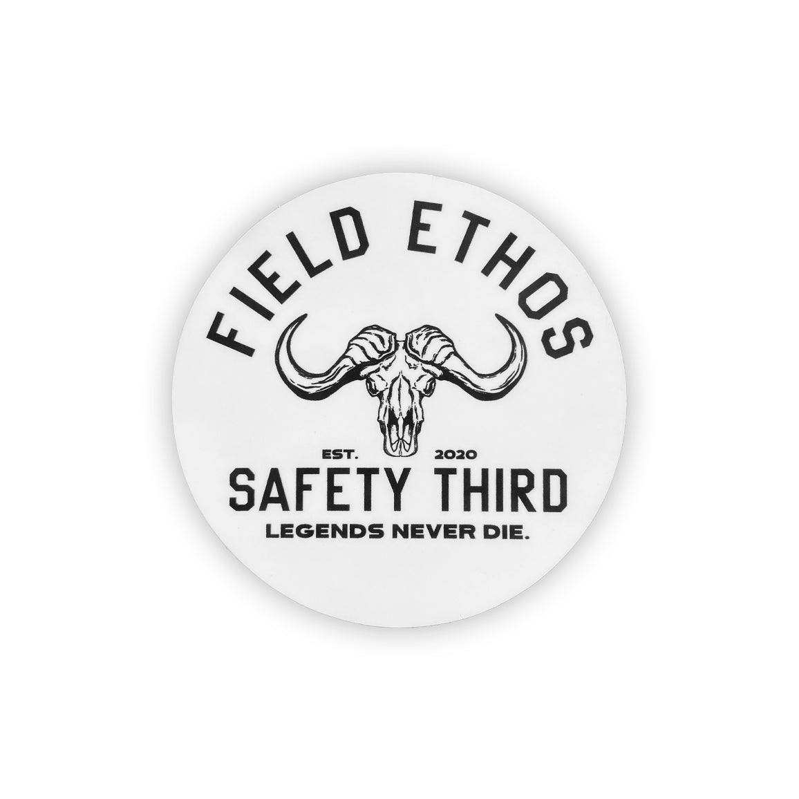 Safety Third Sticker